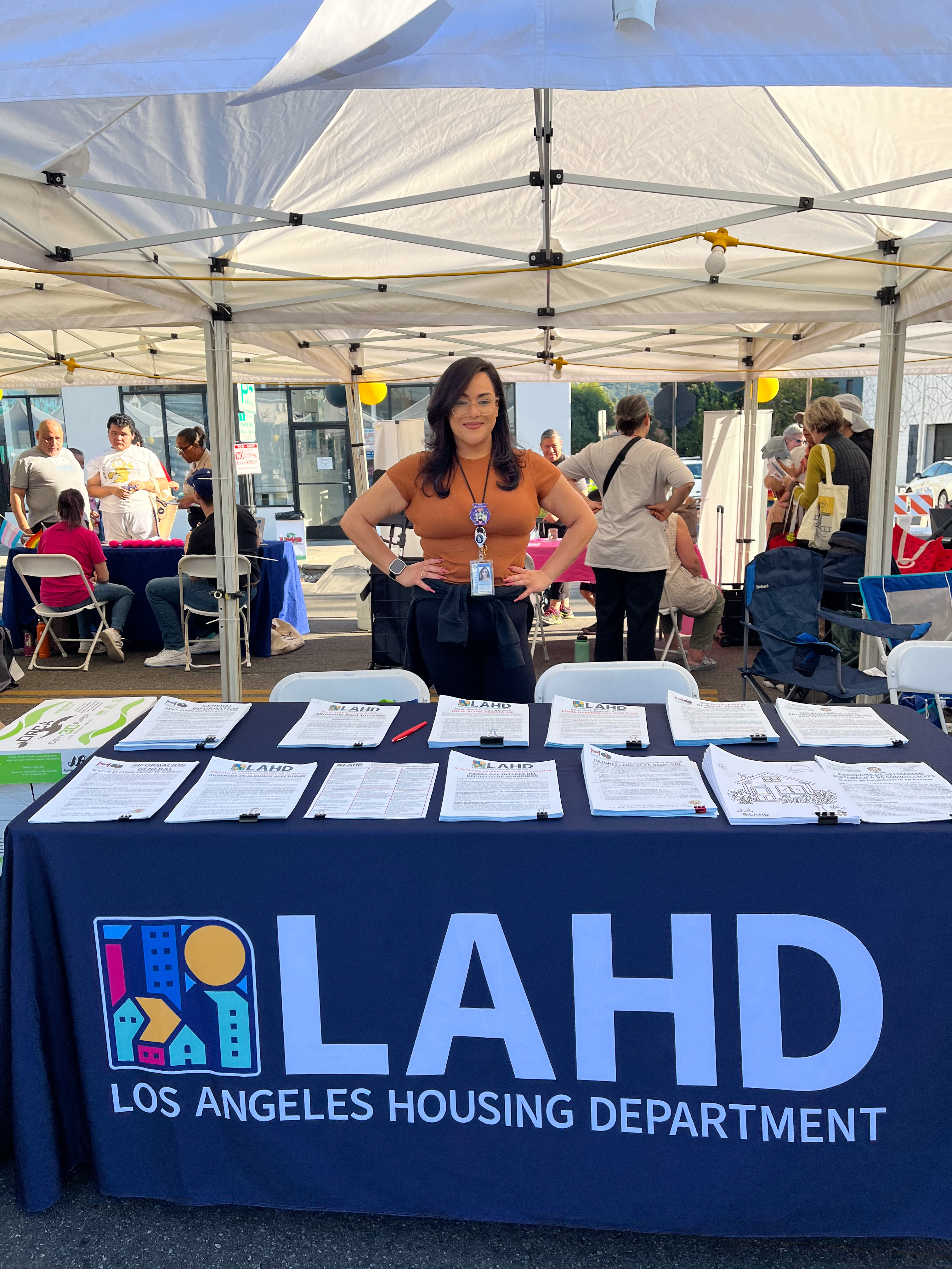 LAHD Booth at musica y poemas (3)