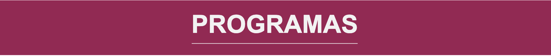 Programas Banner