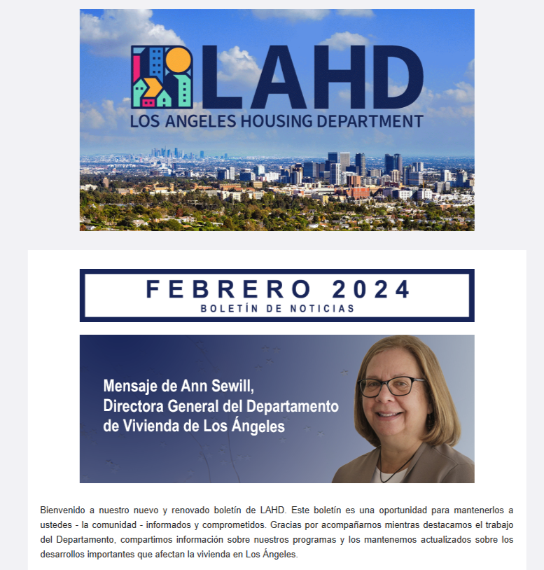 LAHD Newsletter 2024 SPN