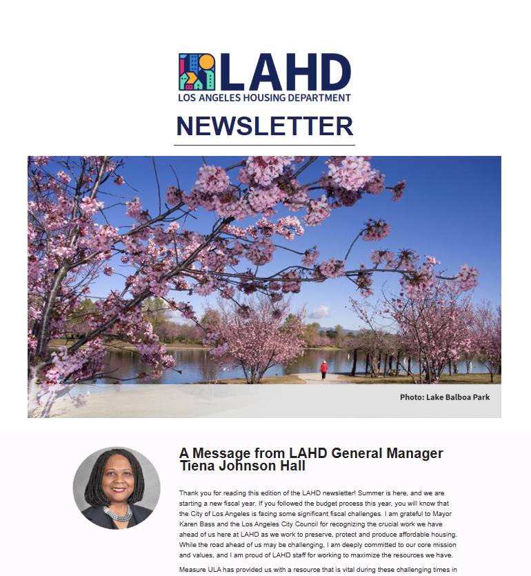 Snapshot of Q1/Q2 newsletter
