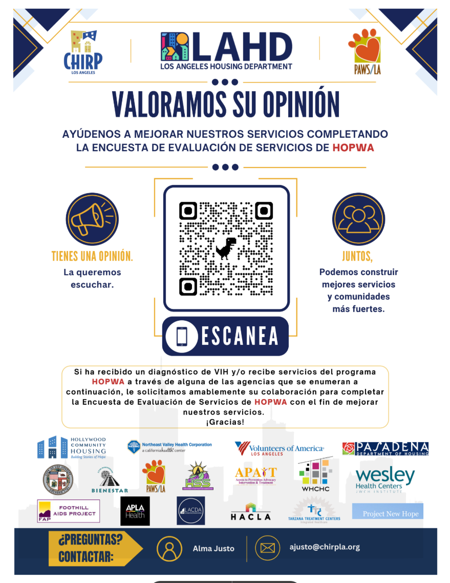 HOPWA Survey Spanish
