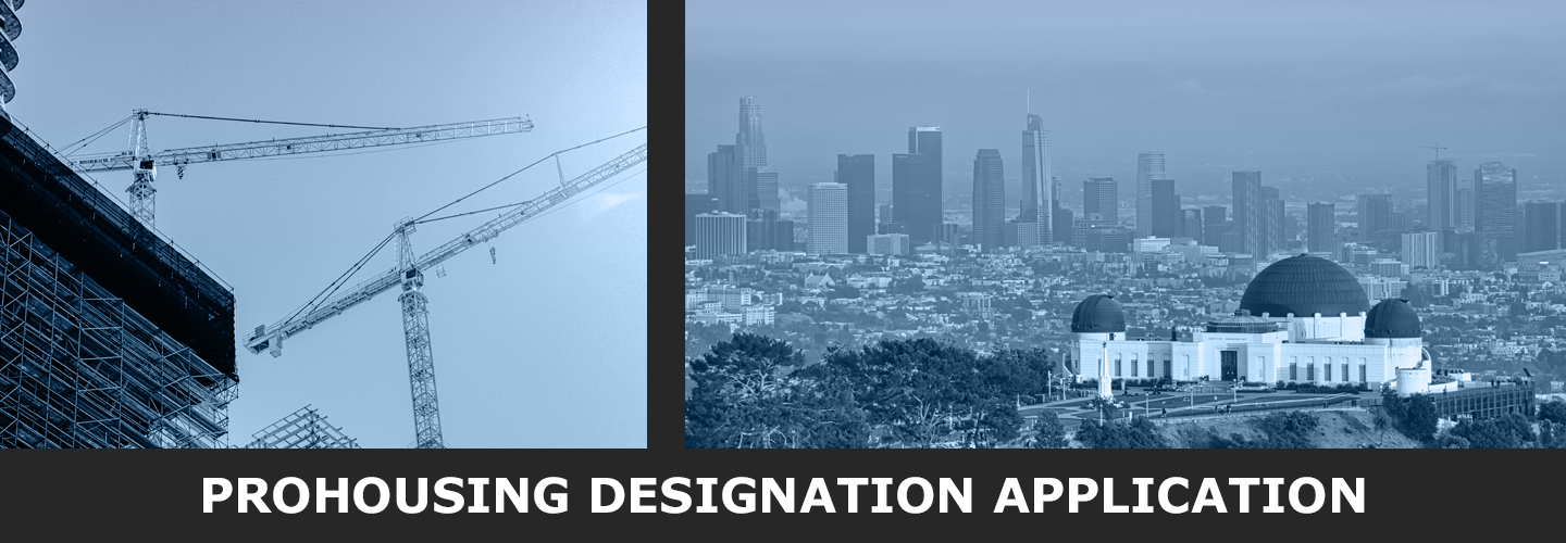Prohousing Designation Application Webpage banner